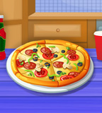 تحضير البيتزا السهلة